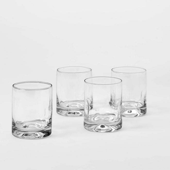 12.5 fl oz 4pk Glass Telford Short Tumblers - Threshold