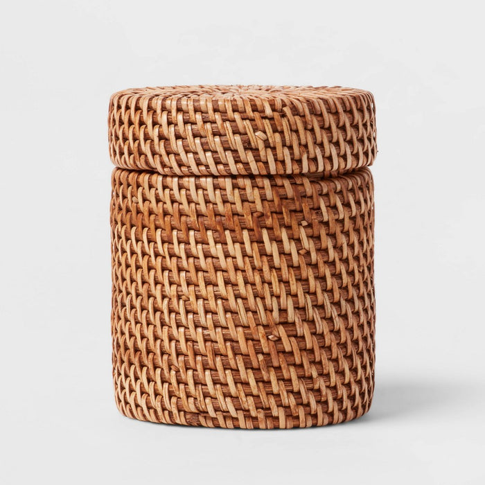 Rattan Canister Light Brown - Threshold