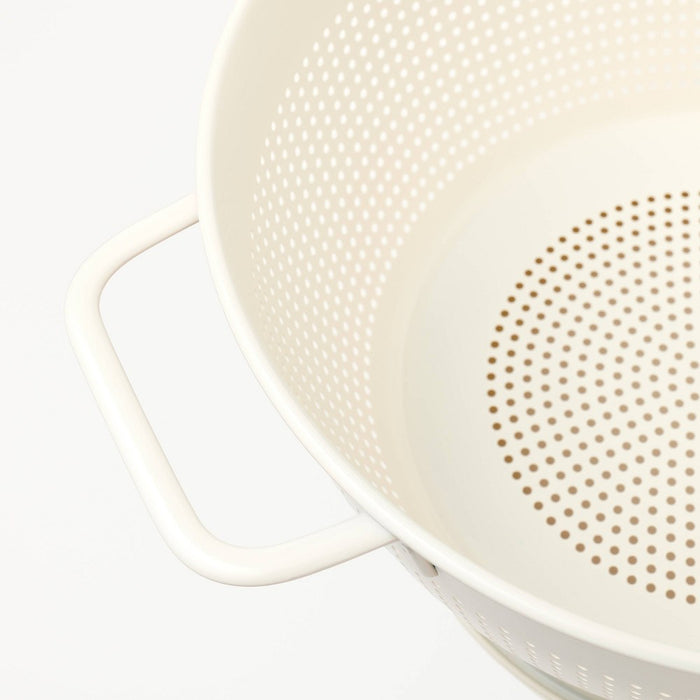 5qt Stainless Steel Colander Cream - Figmint
