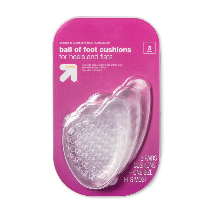 Ball of Foot Gel Cushion - 3pk - up & up