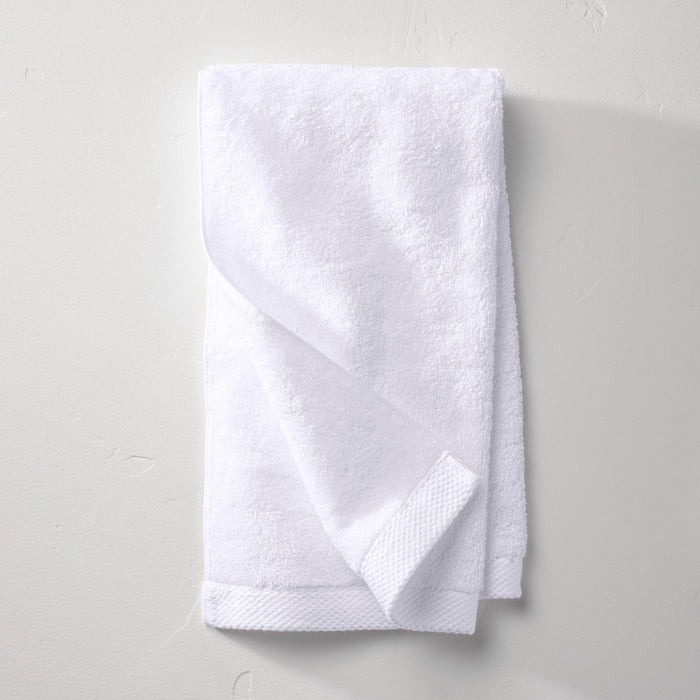 Organic Hand Towel White - Casaluna