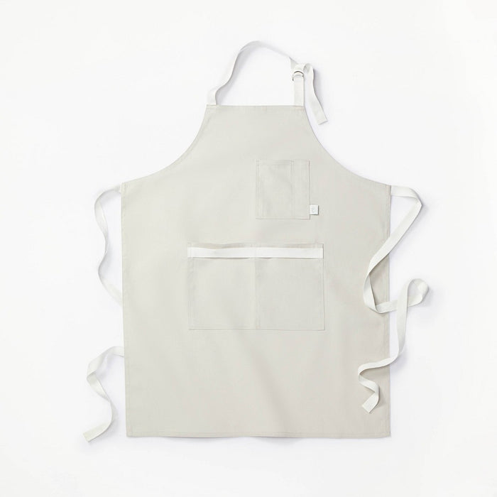 Adult Cooking Apron Light Gray - Figmint