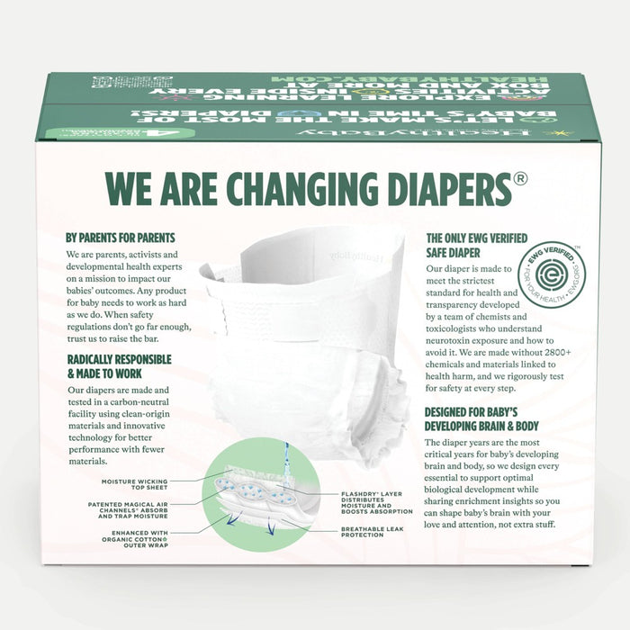 HealthyBaby Diapers - Size 4 - 50ct