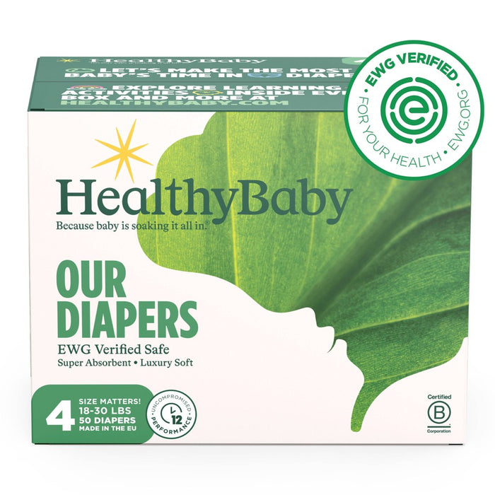 HealthyBaby Diapers - Size 4 - 50ct