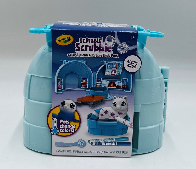 Crayola Scribble Scrubbie Pets Artic Igloo