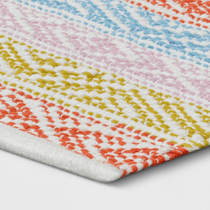 Banded Striped Bath Rug - Opalhouse