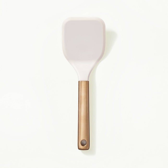 Stainless Steel and Silicone Cookie Shovel Champagne - Figmint