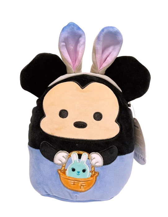 Squishmallows 8" Disney Easter24 - Mickey Blue Pants Bunny Ears Plush Toy