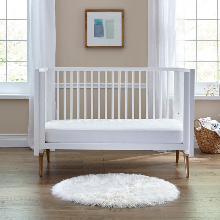 Sealy Cozy Dreams Waterproof Fitted Crib & Toddler Mattress Pad
