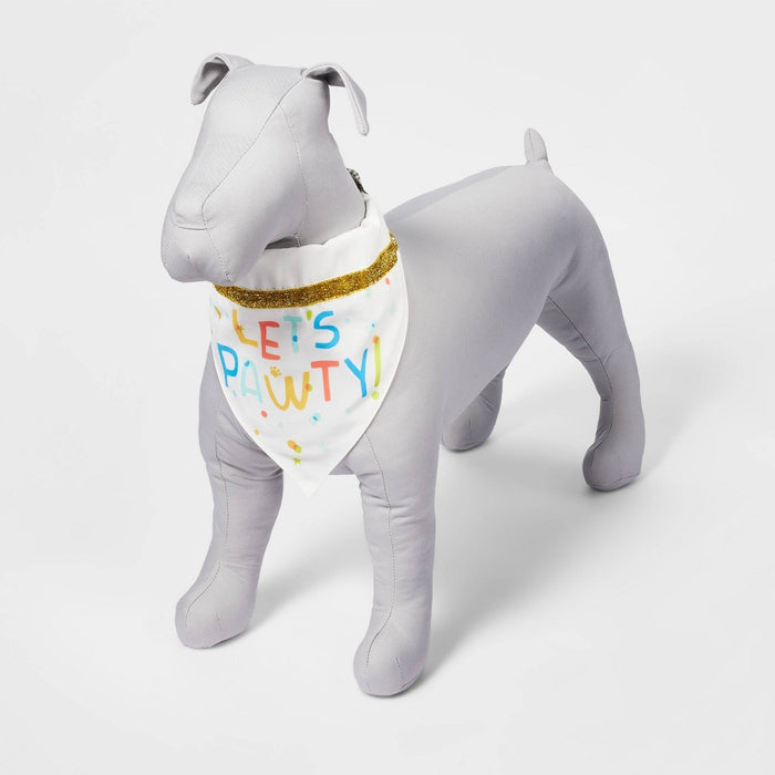 Let's Party Dog Bandana - Boots & Barkley