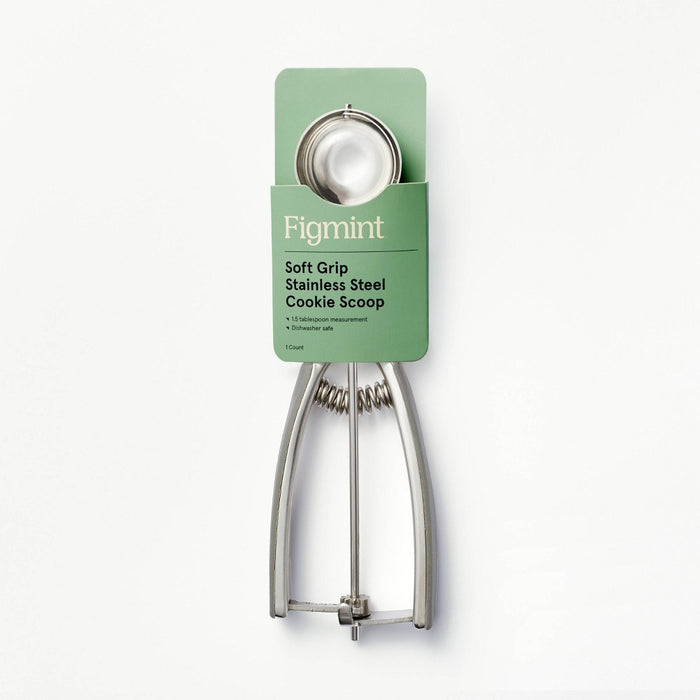 1.5Tbsp Stainless Steel Cookie Scoop Gray - Figmint