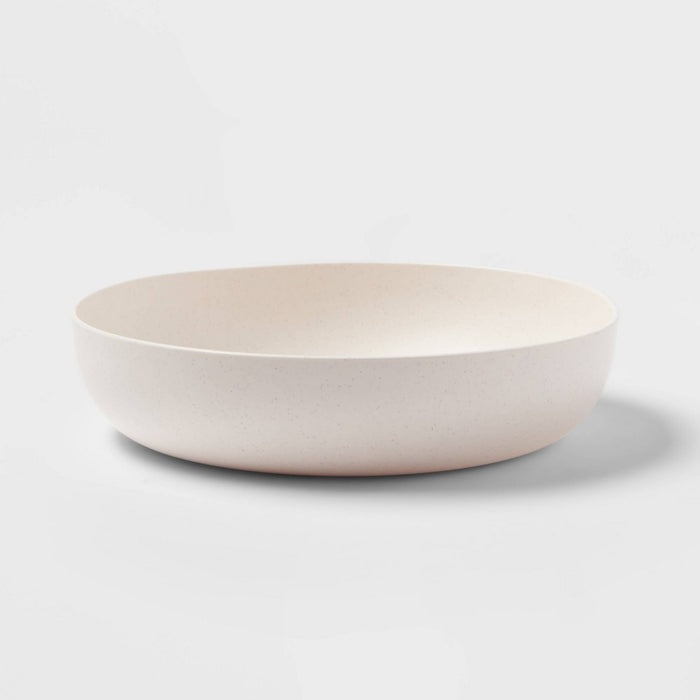 42oz Plastic Redington Dinner Bowl White - Threshold