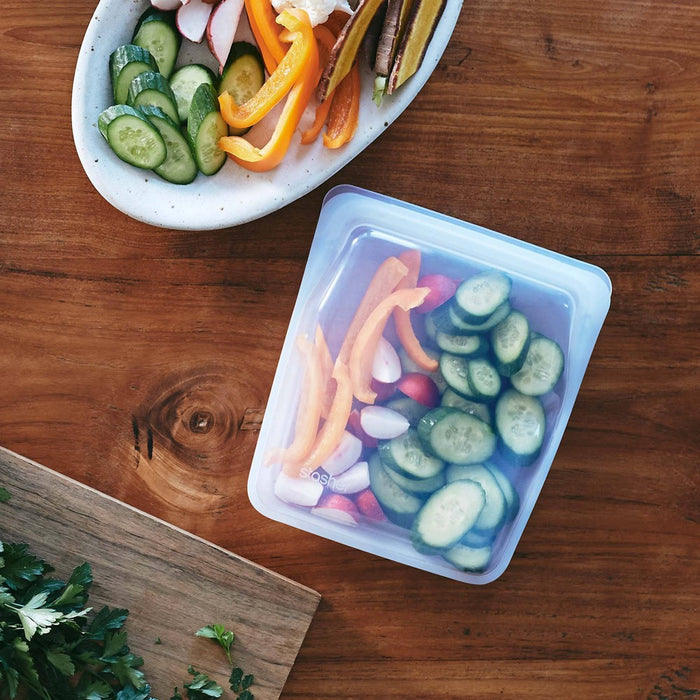 Stasher Reusable Food Storage Quart Bag - Clear