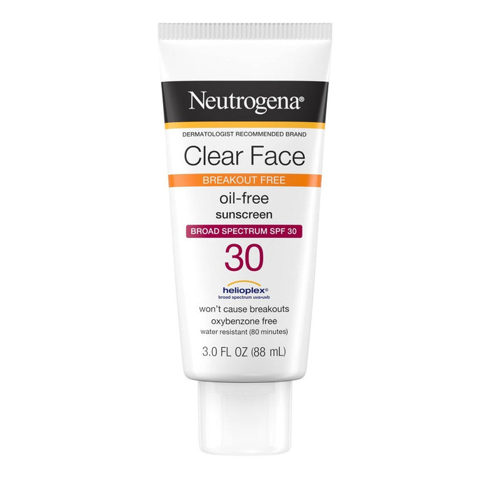 Neutrogena Clear Face Liquid Sunscreen Lotion - SPF 30
