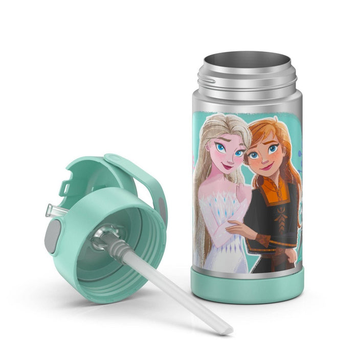 Thermos Kids' 12oz Stainless Steel FUNtainer Water Bottle with Bail Handle - Frozen