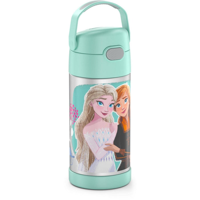 Thermos Kids' 12oz Stainless Steel FUNtainer Water Bottle with Bail Handle - Frozen
