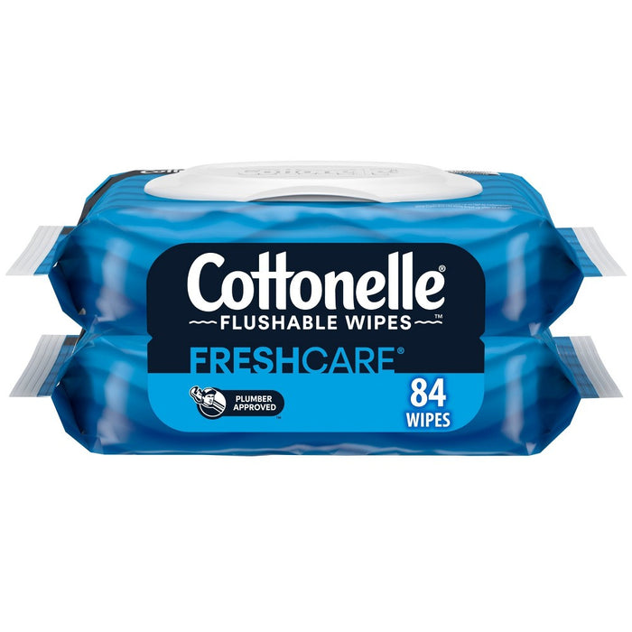 Cottonelle Flushable Wet Wipes - 2pk/42ct
