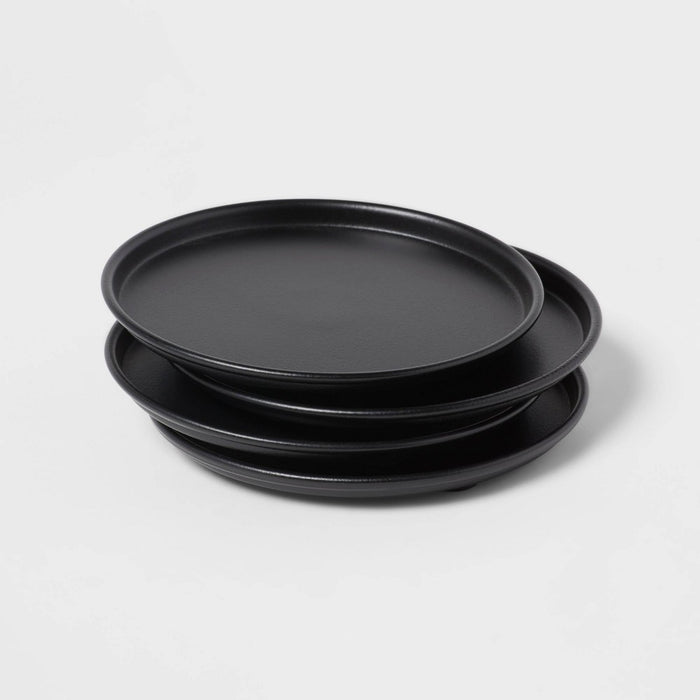 4pk Metal Coasters with Stand - Threshold
