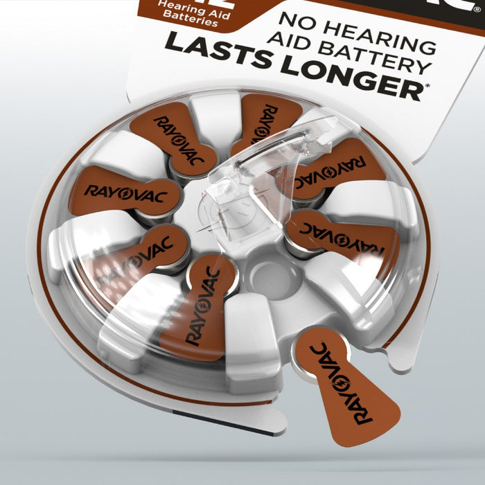 Rayovac Size 312 Hearing Aid Battery - 8pk