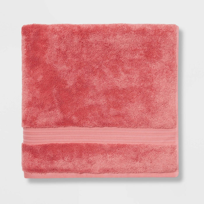 Total Fresh Antimicrobial Oversized Bath Towel Rose Pink - Threshold