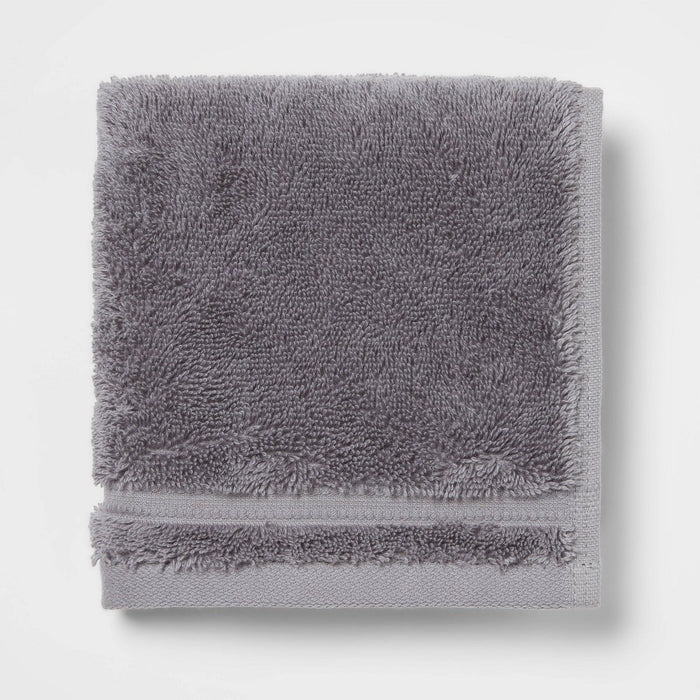 Total Fresh Antimicrobial Washcloth Dark Gray - Threshold