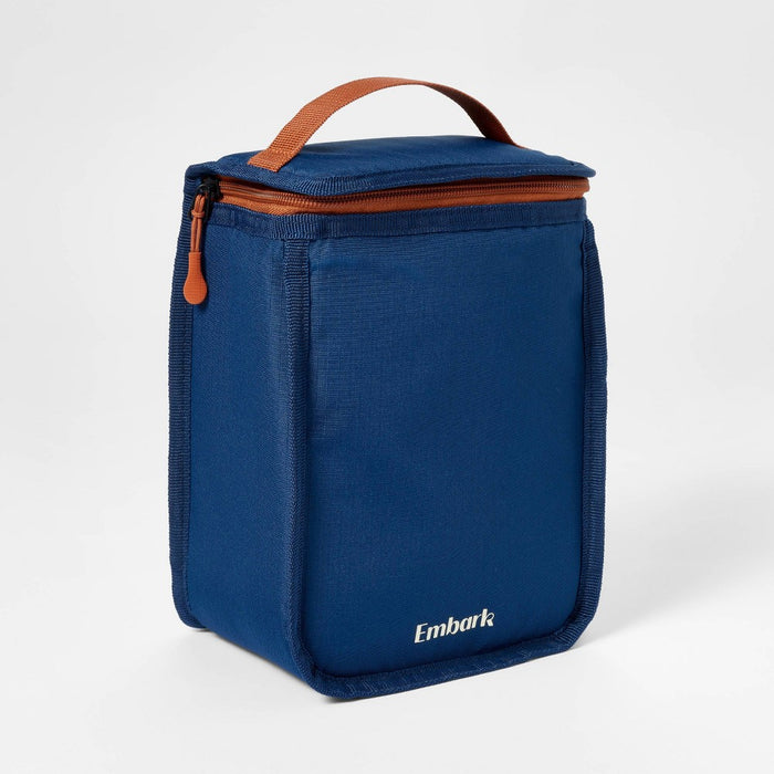 Upright Lunch Bag Navy - Embark?