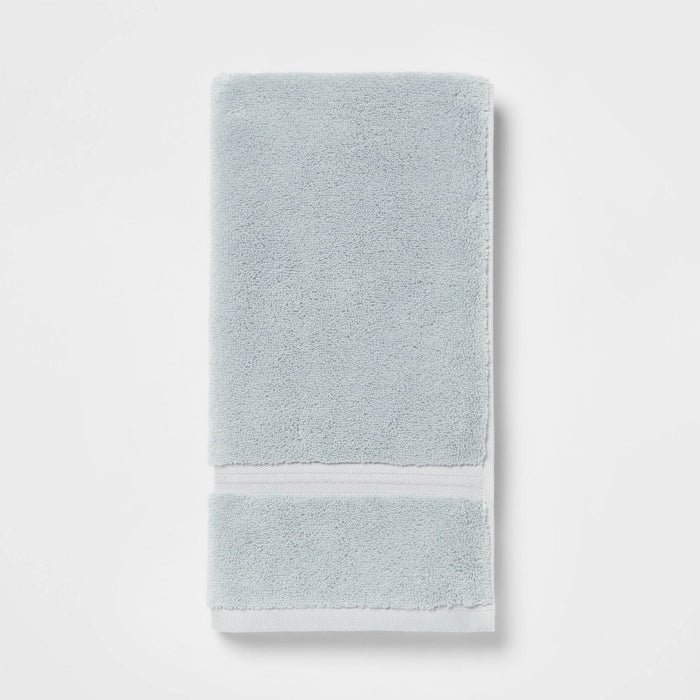 Spa Plush Hand Towel Light Blue - Threshold