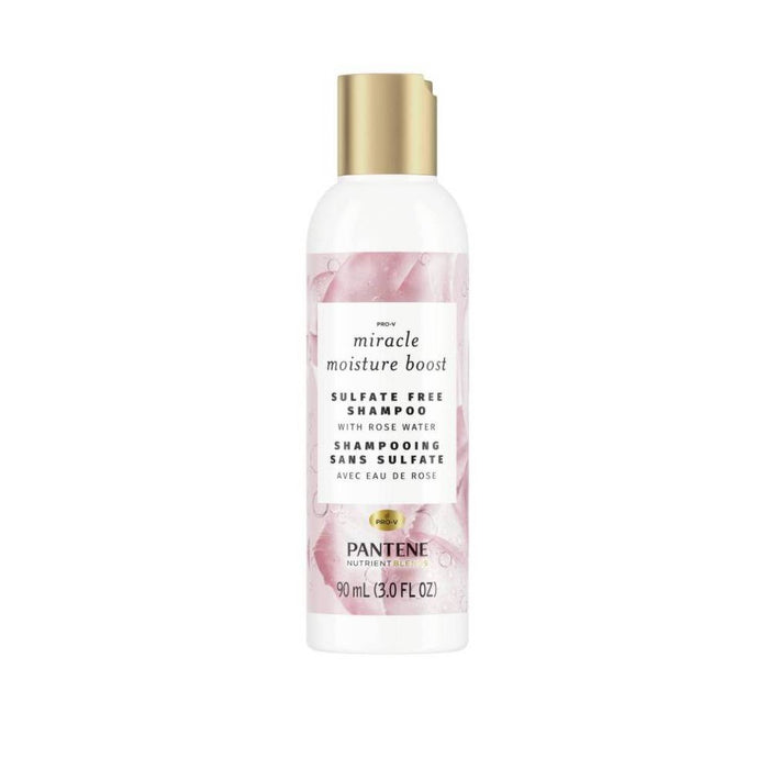 Pantene Nutrient Blends Sulfate Free Miracle Moisture Rose Water Shampoo - 3.0 fl oz