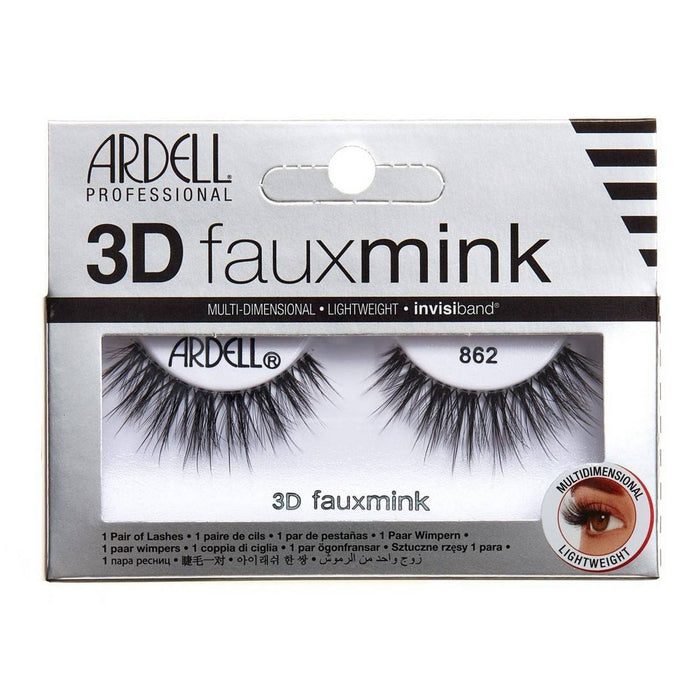 Ardell 3D Faux Mink No.862 False Eyelashes - 1 Pair