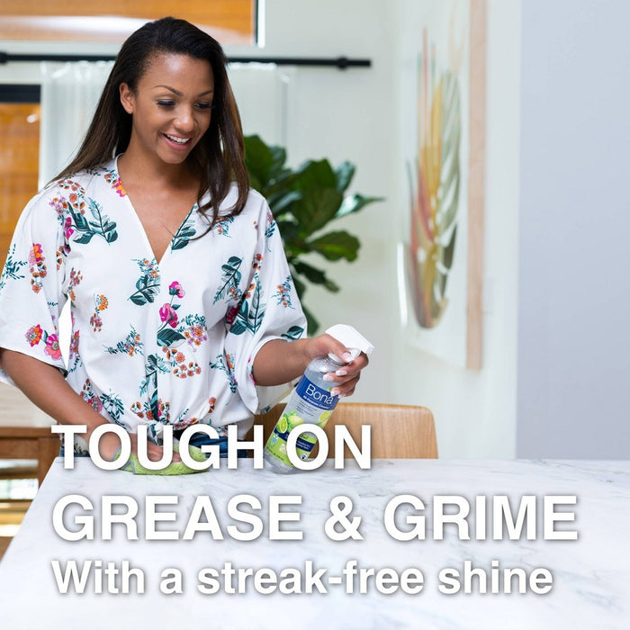 Bona Lime Basil Cleaning Products Multi Surface All Purpose Cleaner Spray - 24 fl oz