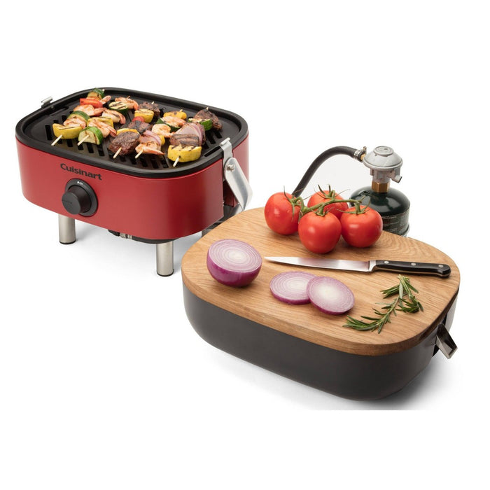 Cuisinart 1-Burner Venture Portable Gas Grill CGG-750 Red (LOCAL PICKUP ONLY)