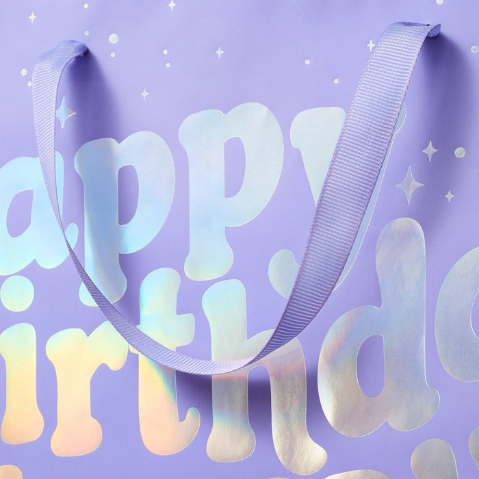 "Happy Birthday to You" Girls Large Gift Bag - Spritz
