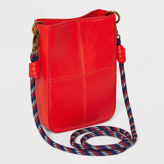 Phone Crossbody Bag - Universal Thread Tomato Red