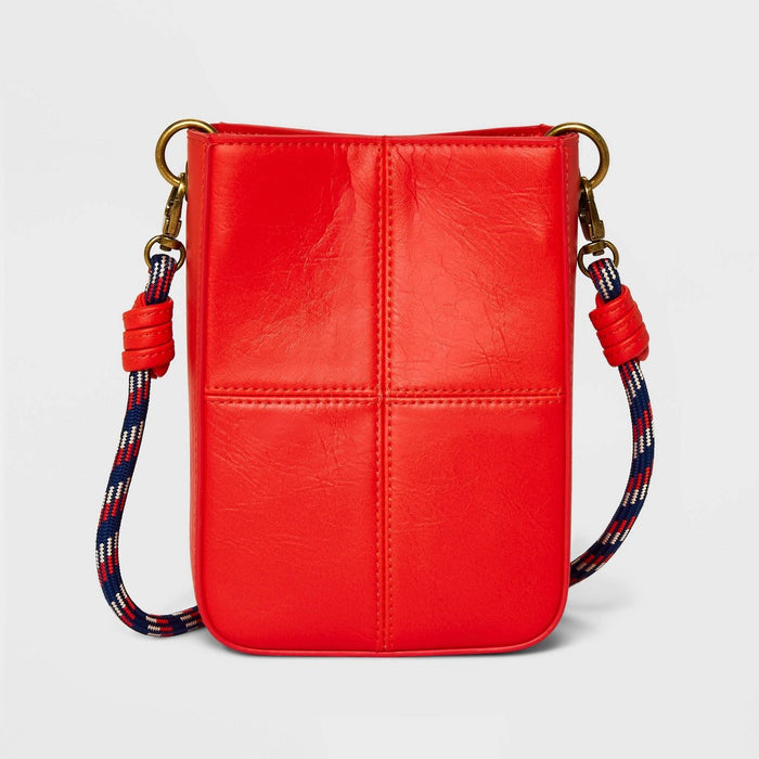 Phone Crossbody Bag - Universal Thread Tomato Red