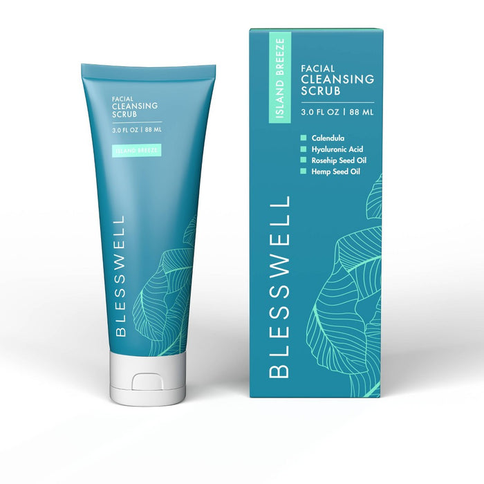 Blesswell Facial Cleansing Scrub - 3 fl oz