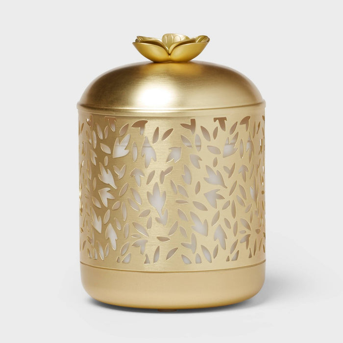 Gold Metal Flower Cutout 200ml Medium Diffuser - Threshold
