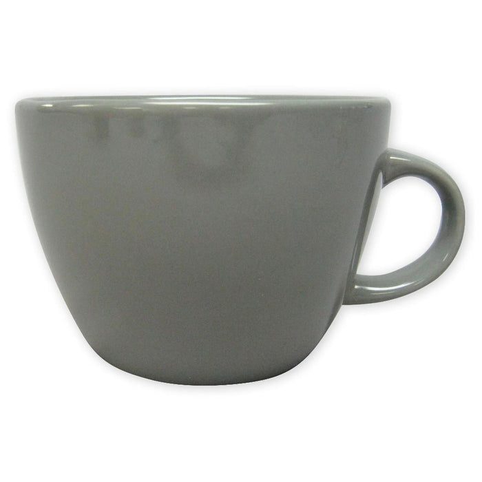 16oz Stoneware Coupe Coffee Mug Gray - Threshold