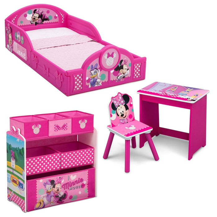 Delta Children Minnie Mouse Room Box Bedroom Set - 4pc (LOCAL PICKUP ONLY)