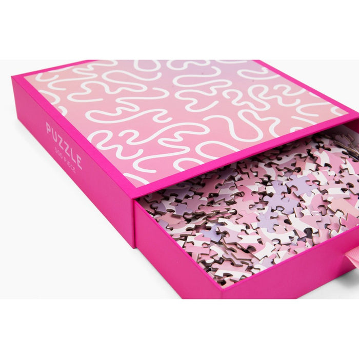500pc Puzzle Pink