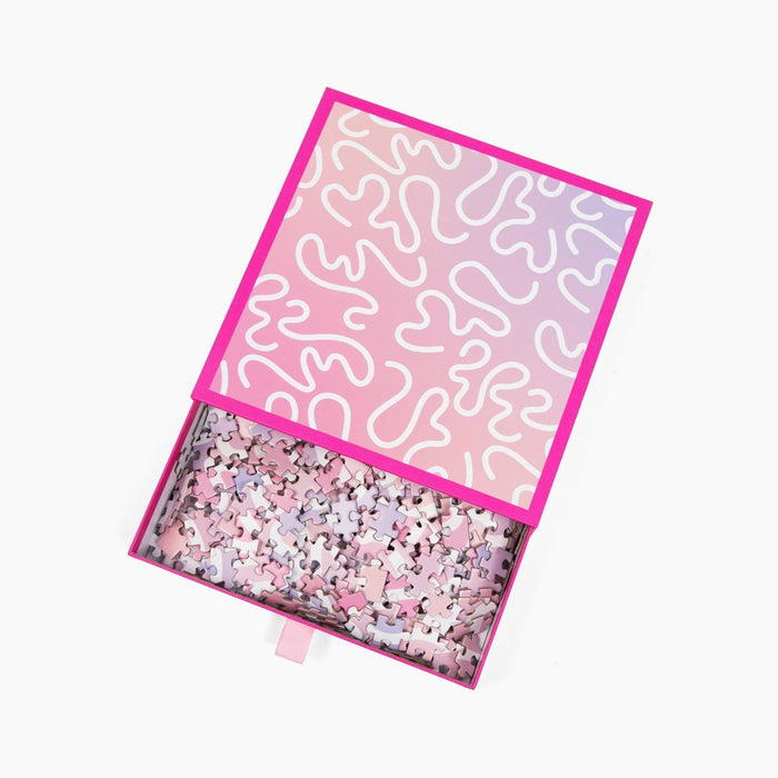 500pc Puzzle Pink