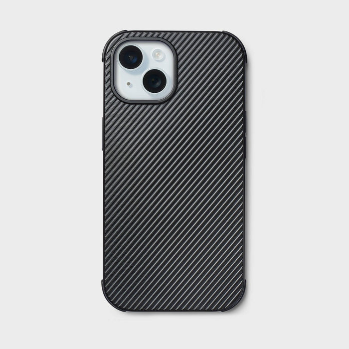 Apple iPhone 15/iPhone14/iPhone13 Rugged Case with MagSafe - heyday Black