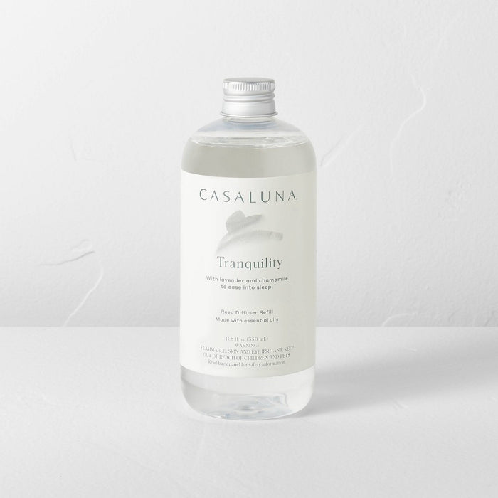 350ml Tranquility Reed Diffuser Refills Clear - Casaluna