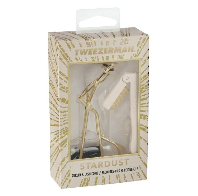 Tweezerman Stardust Lash Curler & Lash Comb Box Set