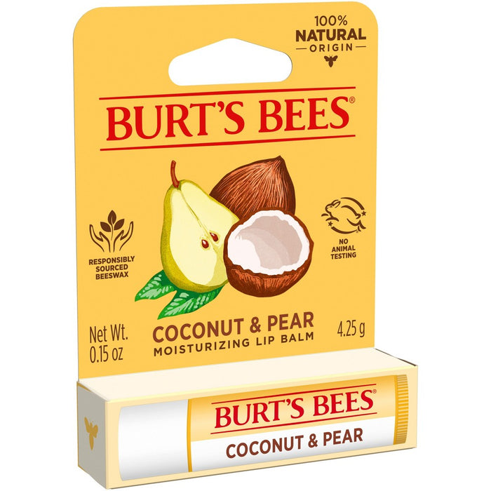 Burt's Bees Coconut and Pear Lip Balm Blister Box - 0.15oz