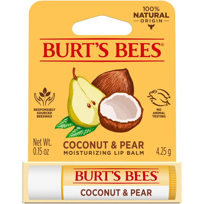 Burt's Bees Coconut and Pear Lip Balm Blister Box - 0.15oz