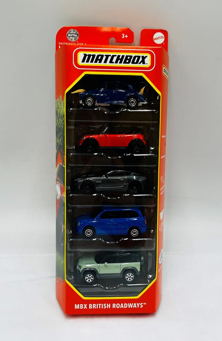 Matchbox 5 Car Pack - BRITISH ROADWAYS