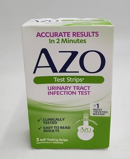 AZO Urinary Tract Infection Test Strips, UTI Test - 3ct - EXP 03/27
