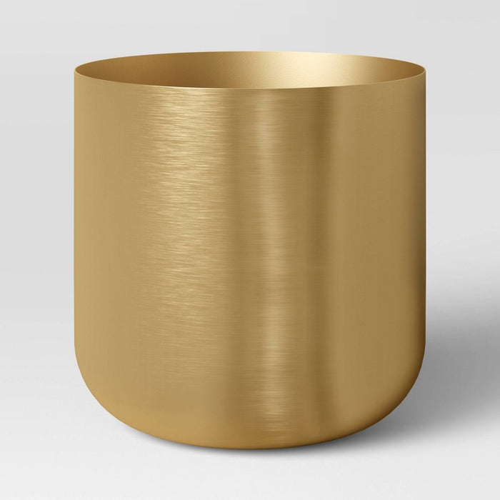 Medium Brass Planter - Threshold