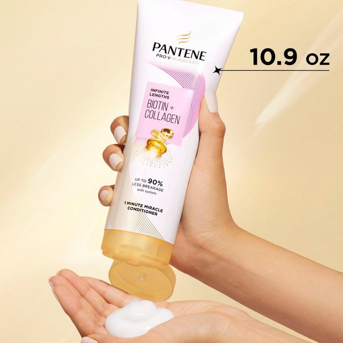 Pantene Pro-V Miracles Infinite Lengths Biotin + Collagen Conditioner - 10.9 fl oz