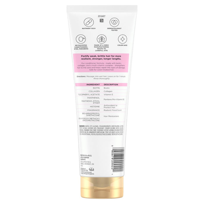 Pantene Pro-V Miracles Infinite Lengths Biotin + Collagen Conditioner - 10.9 fl oz